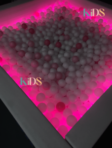 light up ball pit glow in the dark ball pit