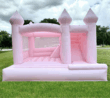 2-in-1 Pink Bounce House