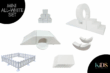 Mini All-White Softplay Set
